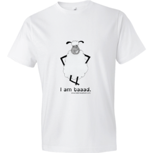 "I am Baaad" White T-shirt